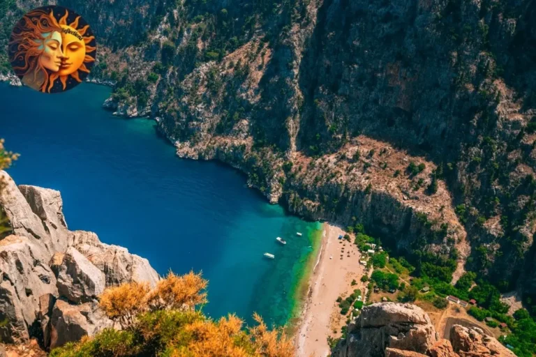 Kabak Koyu'nda doğayla iç içe tatil manzarası